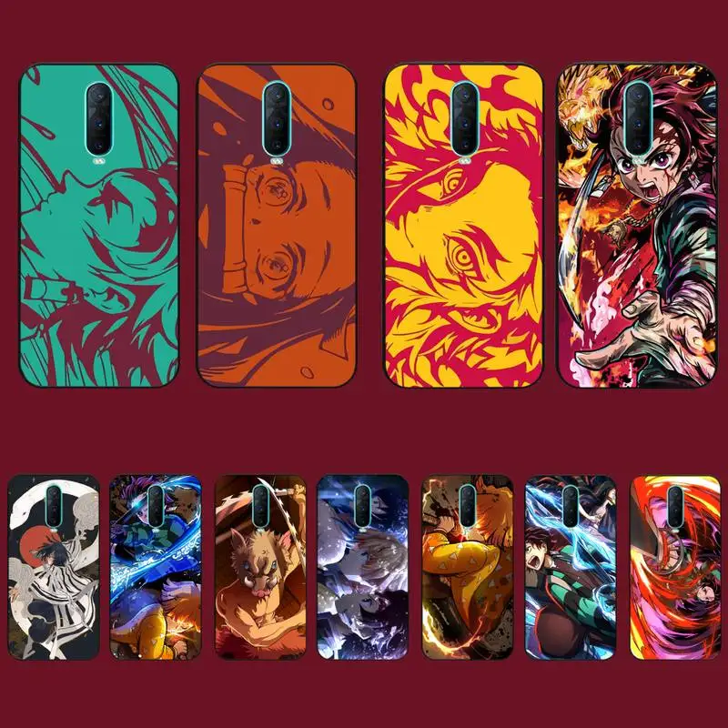 

Yinuoda Demon Slayer Phone Case for Vivo Y91C Y11 17 19 17 67 81 Oppo A9 2020 Realme c3
