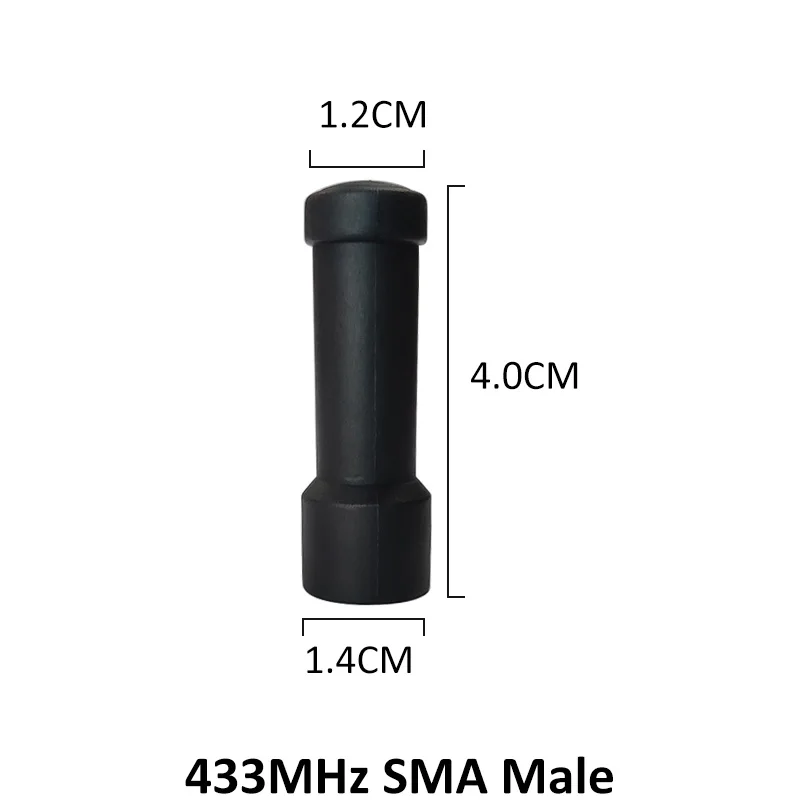 GRANDWISDOM 5/10/20pcs 433mhz antenna 3dbi sma male lora antene pbx iot module lorawan signal receiver antena high gain