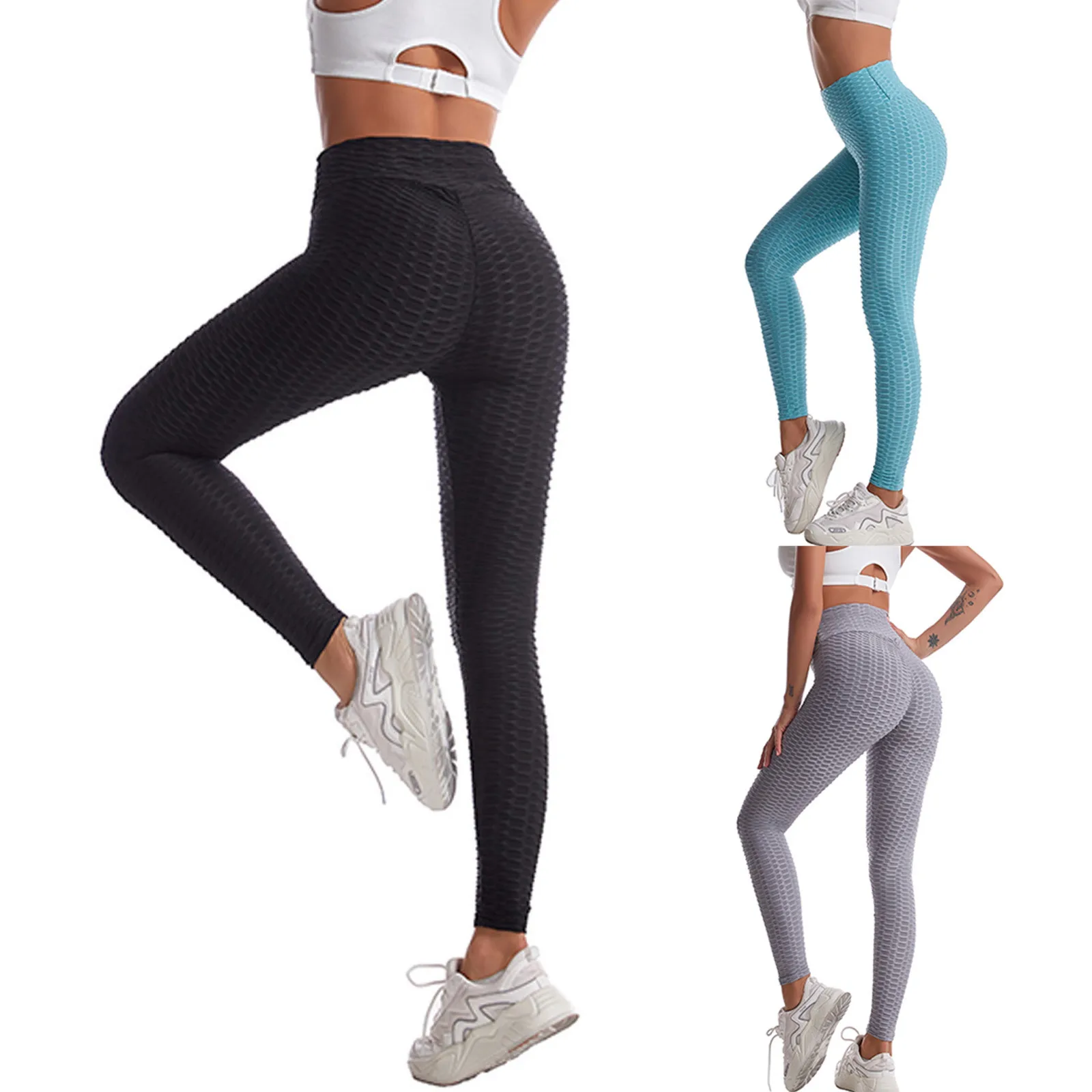 

Womens Leggings Summer Fashion Stretch Ladies Solid High Waist Fitness Running Gym Sports Hip Lift Female Skinny Pencil Pants