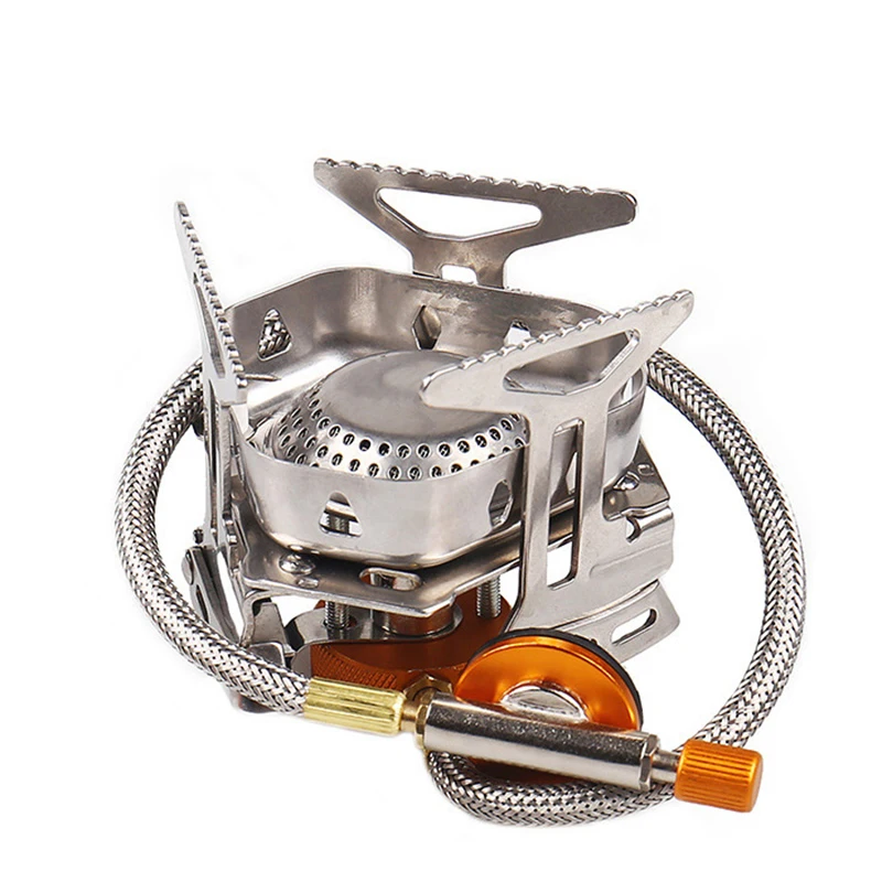 

Windproof Camping Stove Portable Folding Ultralight Split Equipment for Hiking