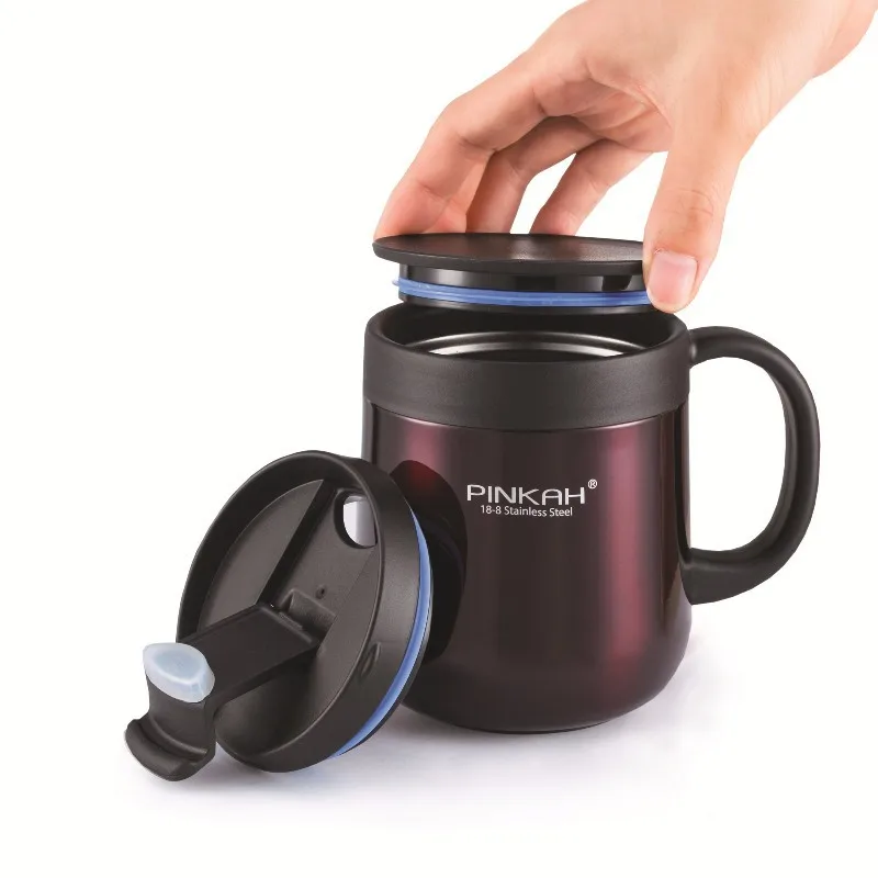 Вакуумная кружка из нержавеющей стали 316 Подарочная офисная с принтом логотипа