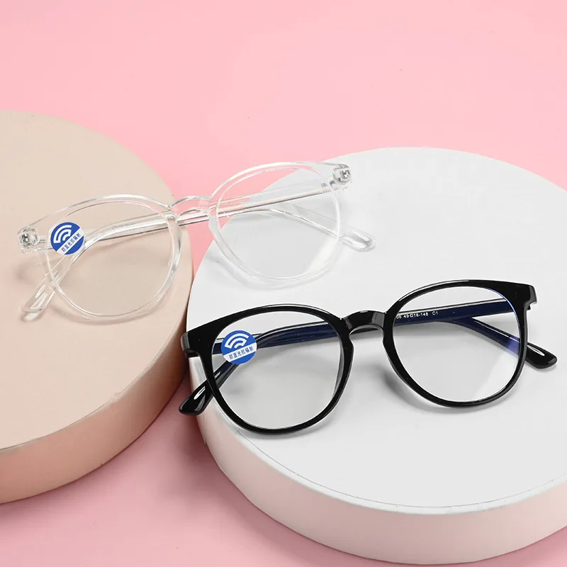 Оправа для очков женская с защитой от сисветильник большая сетчатая красная