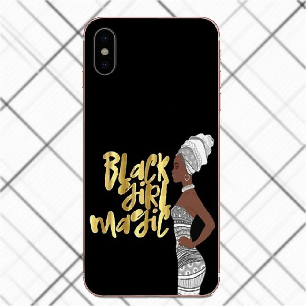 Чехол для мобильного телефона queen Melanin Poppin Golden Girl из ТПУ Xiao mi 6 A1 Max x 2 5X 6X Red Note 5 5A 4X 4A