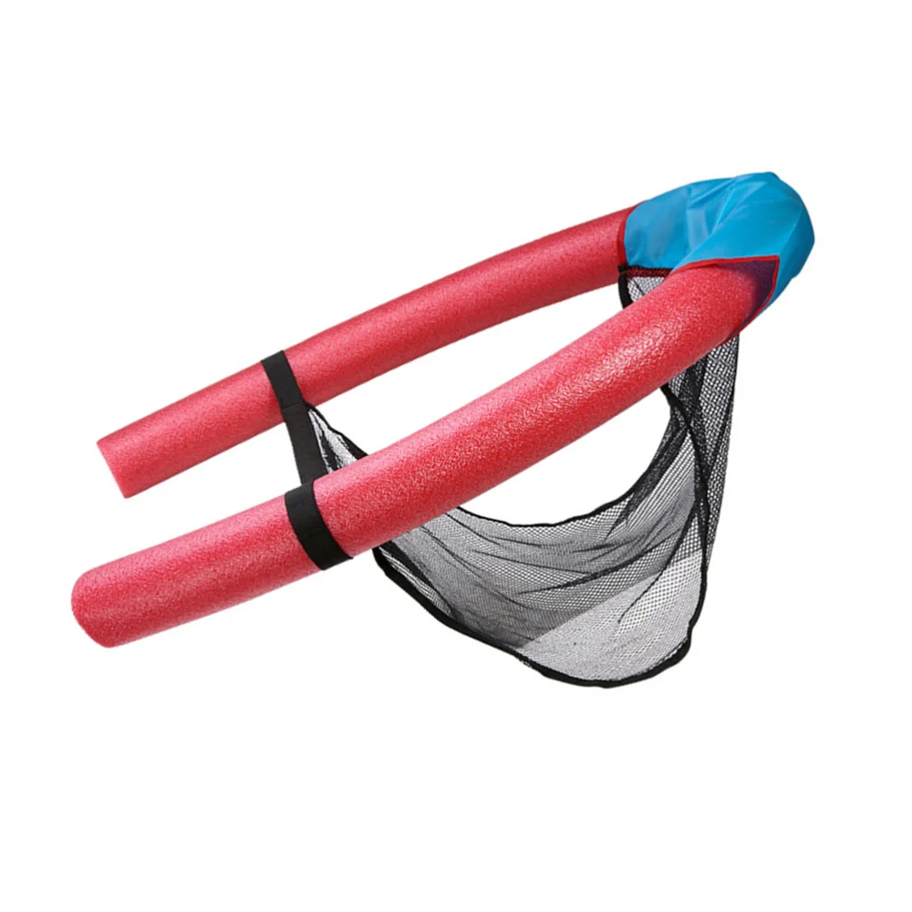 

Floating Chair Swimming Pool Seats Pool Floating Bed Chair Pool Noodle Chair Rod for Children Learning Swimming (Red)