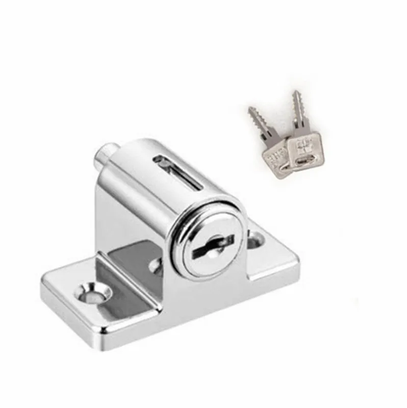 Цинка раздвижные окна патио винт дверной замок штифт Push детский безопасности