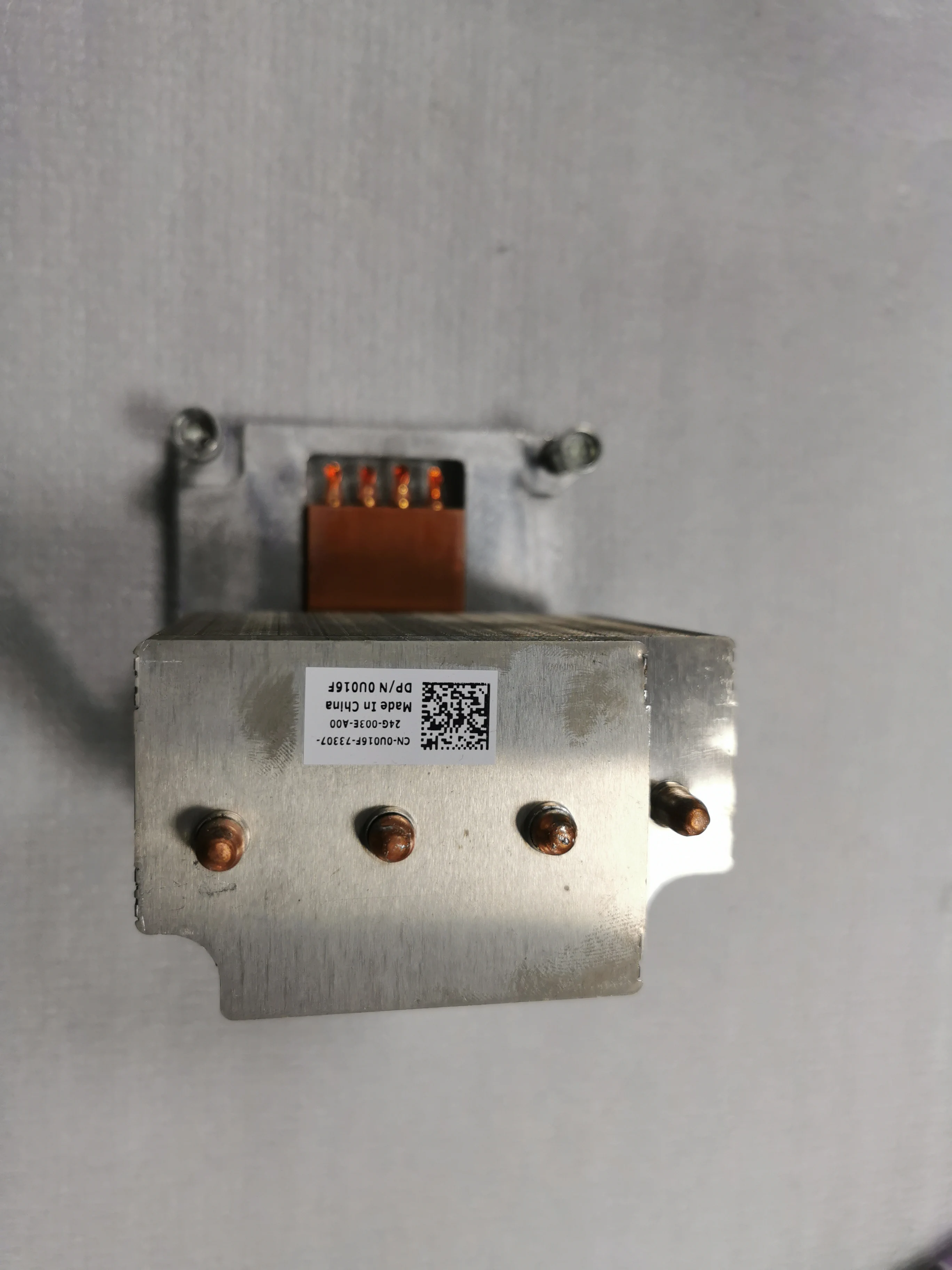 New For Details about DELL 0U016F CPU HEATSINK LGA1366 PRECISION T3500 T5500 T7500 CN-0U016F U016F | Laptop Cooling Pads