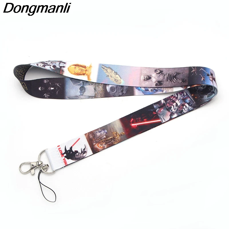 P1927 Dongmanli крутой Брелок Для Ключей Талреп Бейдж ID Lanyards/веревка для мобильного телефона/брелок для ключей на шею ремни ювелирные изделия