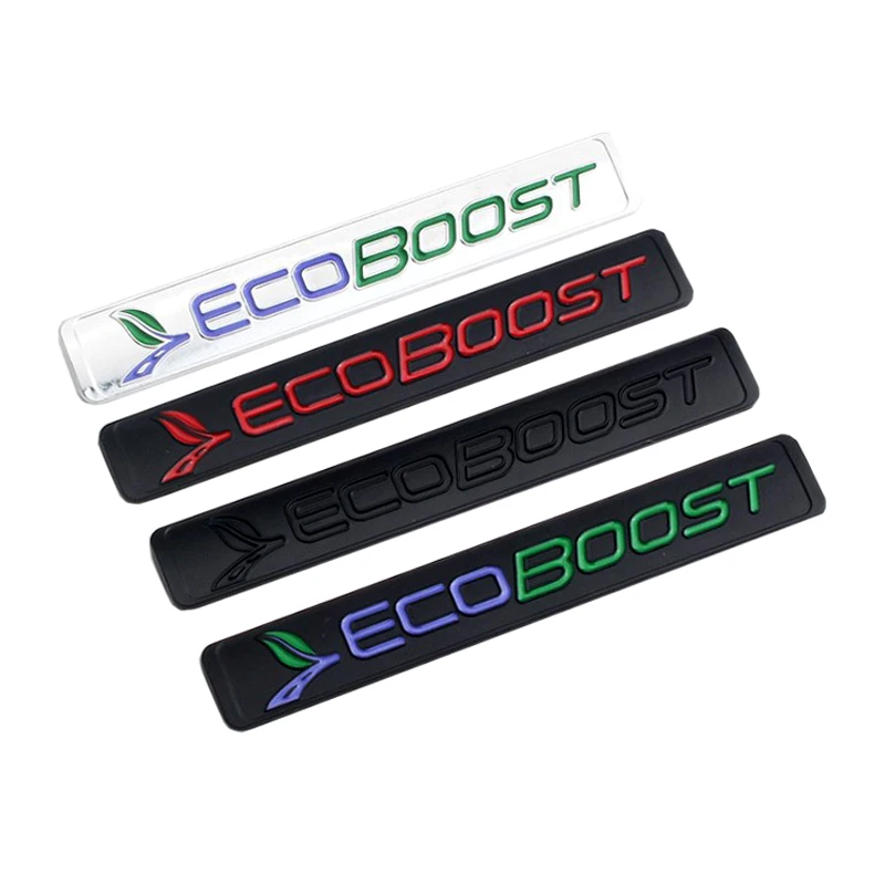 Металлический значок-эмблема ECOBOOST ECO BOOST для Ford Focus Fiesta Kuga Range Mendeo F150 стикер