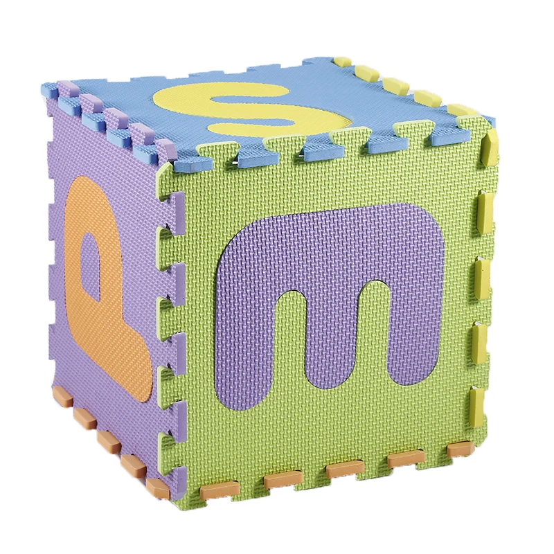 

Baby Puzzle Mat Play Mat Puzzles & Cubes 36pcs/lot Black And White Interlocking Exercise Tiles Floor Or Childrens Interloc