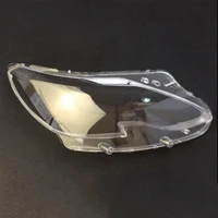 lampshade headlight lamp cover lens lamp protection case headlight glass cover for peugeot 2008 2014 2018 headlight transparent