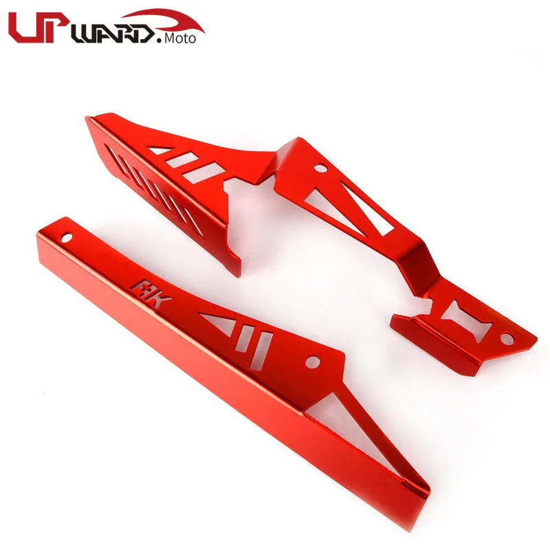 

CNC Aluminium Motorcycle Accessories Chain Guard Chain Belt Cover Protector fit for KYMCO AK550 AK 550 2017-2018