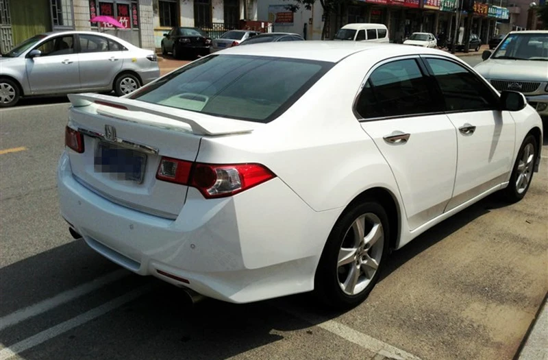 Неокрашенный задний спойлер для Honda Spirior Acura TSX 2009-2013 высококачественный из