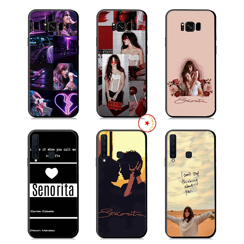 Камила Cabello shawn mendes Мягкий силиконовый чехол для samsung Galaxy A9 A8 A7 A6 плюс 2018 A5 A3 2017 2016 J6