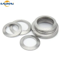m2 5 m3 m4 m5 m6 m8 m10 m12 m14 m16 din9250 a2 70 304 stainless steel disc spring serrated lock washer knurled elastic gasket