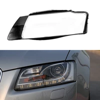 car protective front glass headlight cover head light lens caps lamp lampshade shell auto lamp case for audi a5 2008 2010