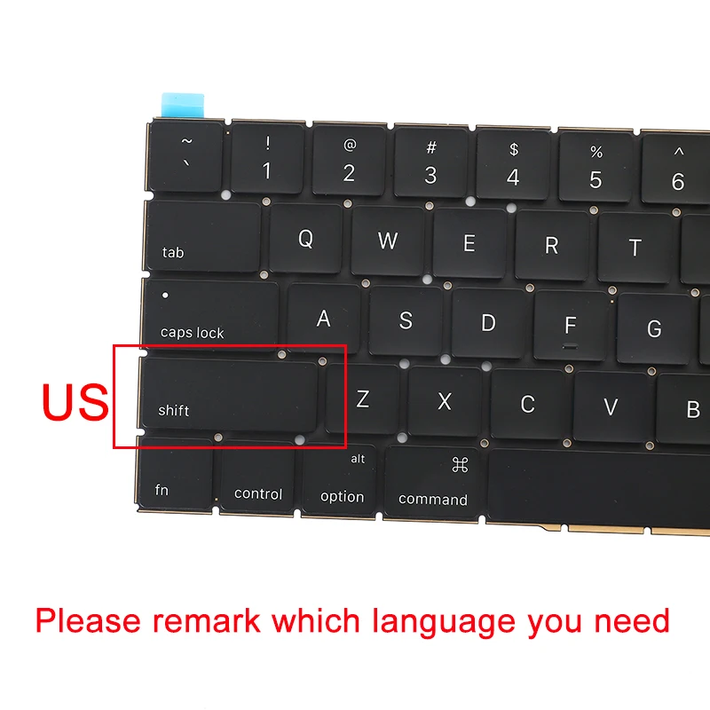 Клавиатура для ноутбука A1706 A1707 A1708 колпачок + зажим Ножничные петли Macbook Pro Retina 13