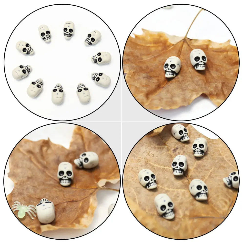 

20pcs Mini Props DIY Decor Head Adornment (Light Grey)