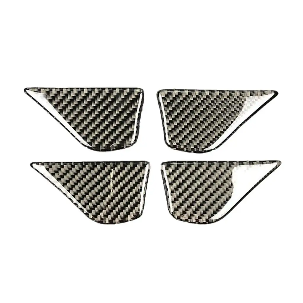 

4X Car Interior Door Handle Bowl Trim Cover Decor Sticker For Benz C Class