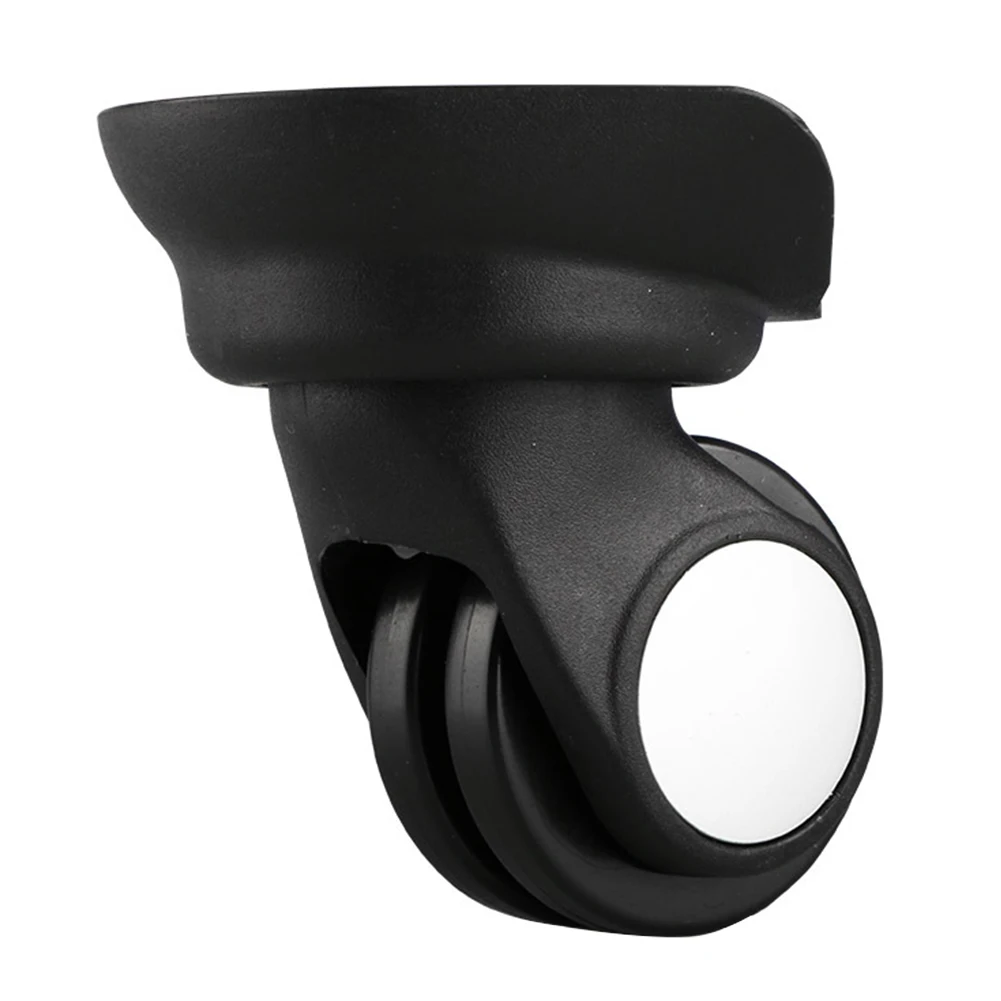 1pair Luggage Wheel Flexible Accessories Wear Resistant PVC 360 Rotating Sliding Repair Caster Durable Replacement Mute Suitcase | Багаж и