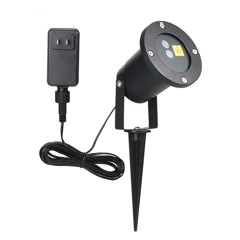 20 узоров Рождественские огни наружная прожекторная лампа Водонепроницаемая