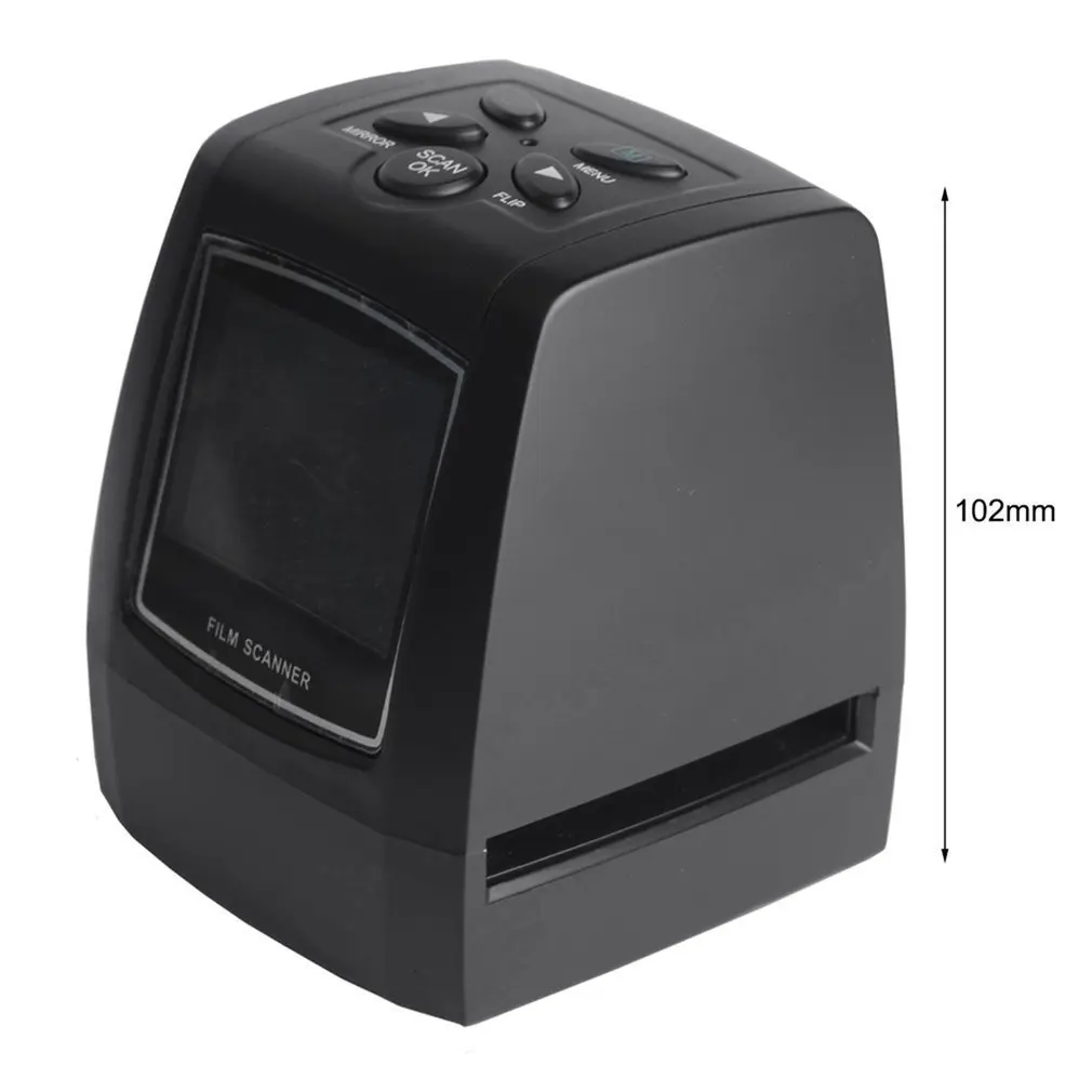 

High Resolution 5.0 Mega Pixels Photo Scanner 35/135mm Slide Film Scanner Digital Film Converter 2.36\"LCD A4 USB LED LESHP