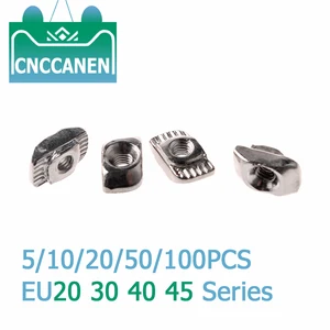 M3 M4 M5 M6 M8 слот T-nut раздвижной T гайка Молоток падение в застегнуть разъем для ЕС 20 30 40 45 серии алюминиевый профиль 2020 3030 4040