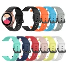 Ремешок eiEuuk для Samsung Galaxy Watch 42 мм, Galaxy Watch Active,Gear Sport 20 мм, мягкий силиконовый сменный Браслет