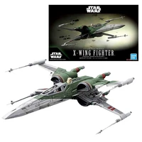 bandai star wars blocks anime figure 172 x wing starfighter green genuine assembly model action toy figure toys for children
