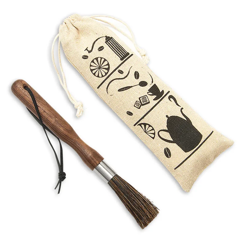 Щетка для чистки Кофемолки с натуральной щетиной шнур кофемашины щетка