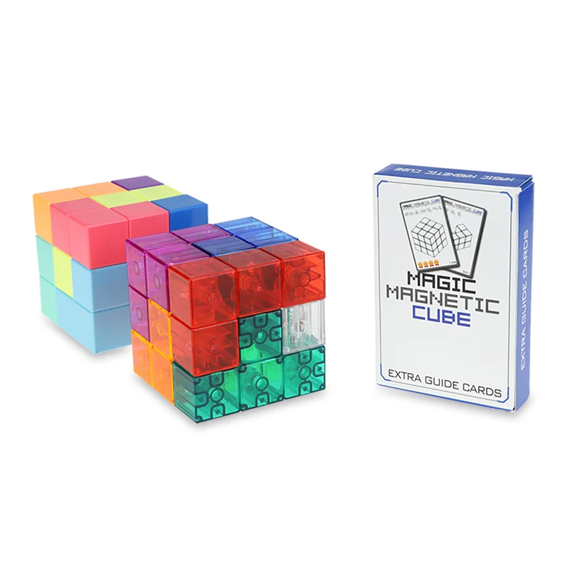 Горячая продажа DIY Yongjun yj магические магнитные блоки головоломка 3x3x3 тест куб