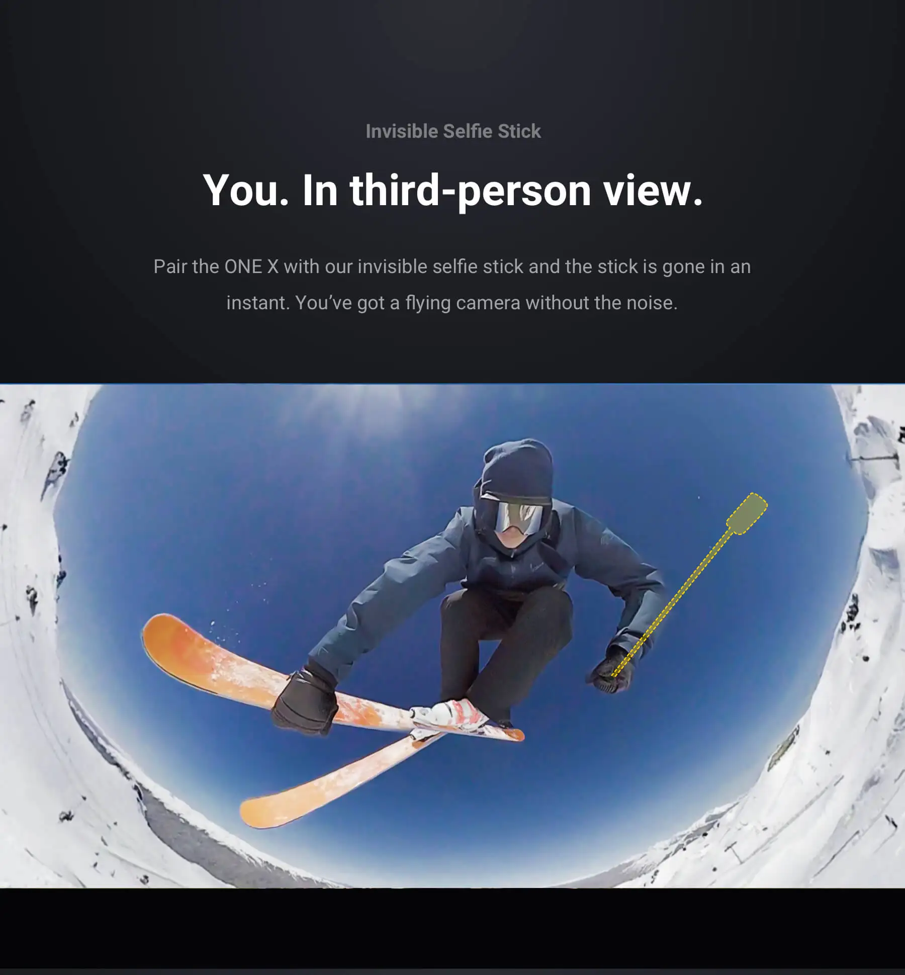Insta360 ONE X 18MP Спортивная экшн-камера с поддержкой Wi-Fi для IPhone Android 5,7 K фото невидимая селфи-палка время пули