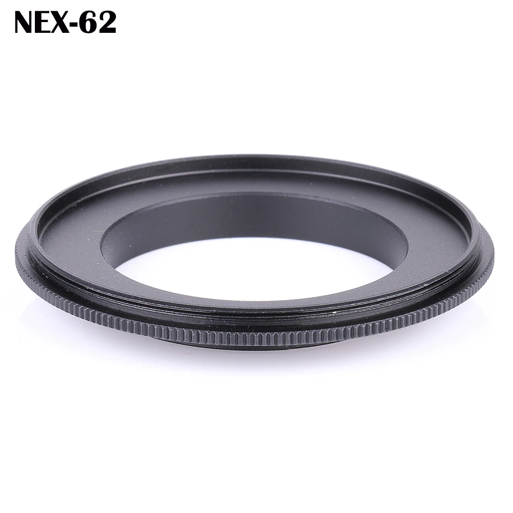 

NEX-62mm Macro Reverse lens Adapter Ring for Sony Mirrorless NEX Mount