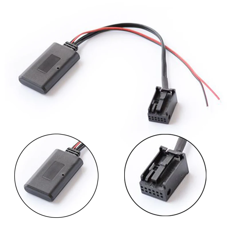 AUX Bluetooth аудио кабель 5 В/12 В для Toyota Honda Ford Carnival Fox wins Mondeo PUMA MK2 / MK3 SMAX автомобильные