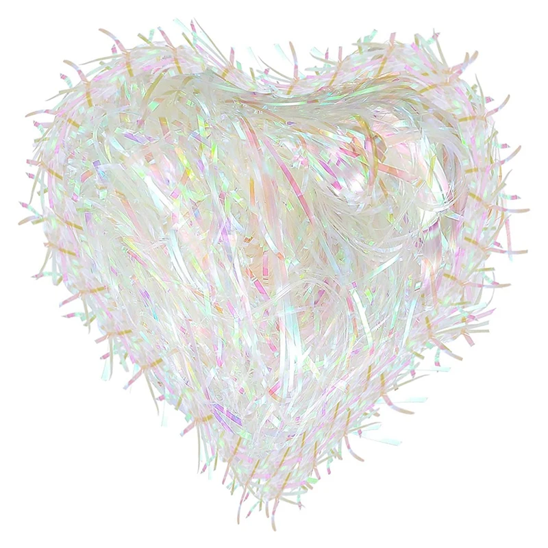 

200 г полипропиленовая пластиковая измельченная бумага, Переливающаяся корзина, корзина, корзина для упаковки подарков, товары Вечерние