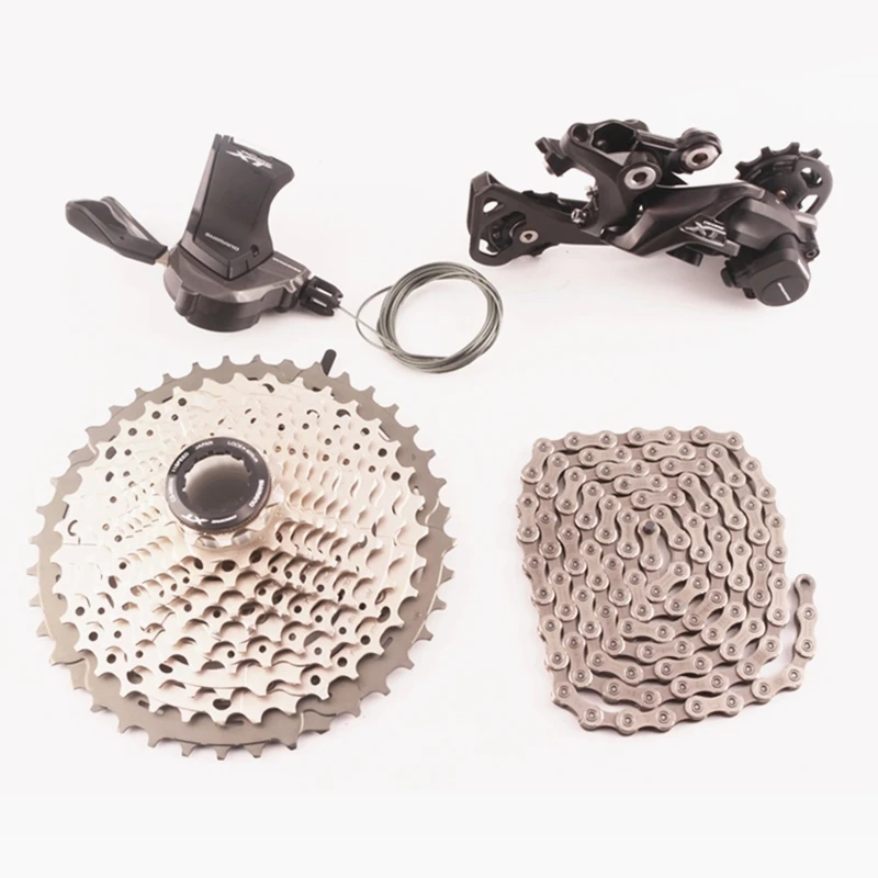 Shimano Deore XT M8000 приводной поезд Группа Набор 11-speed SGS переключатель 11 скорость 40T 42T 46T кассета 701 цепь