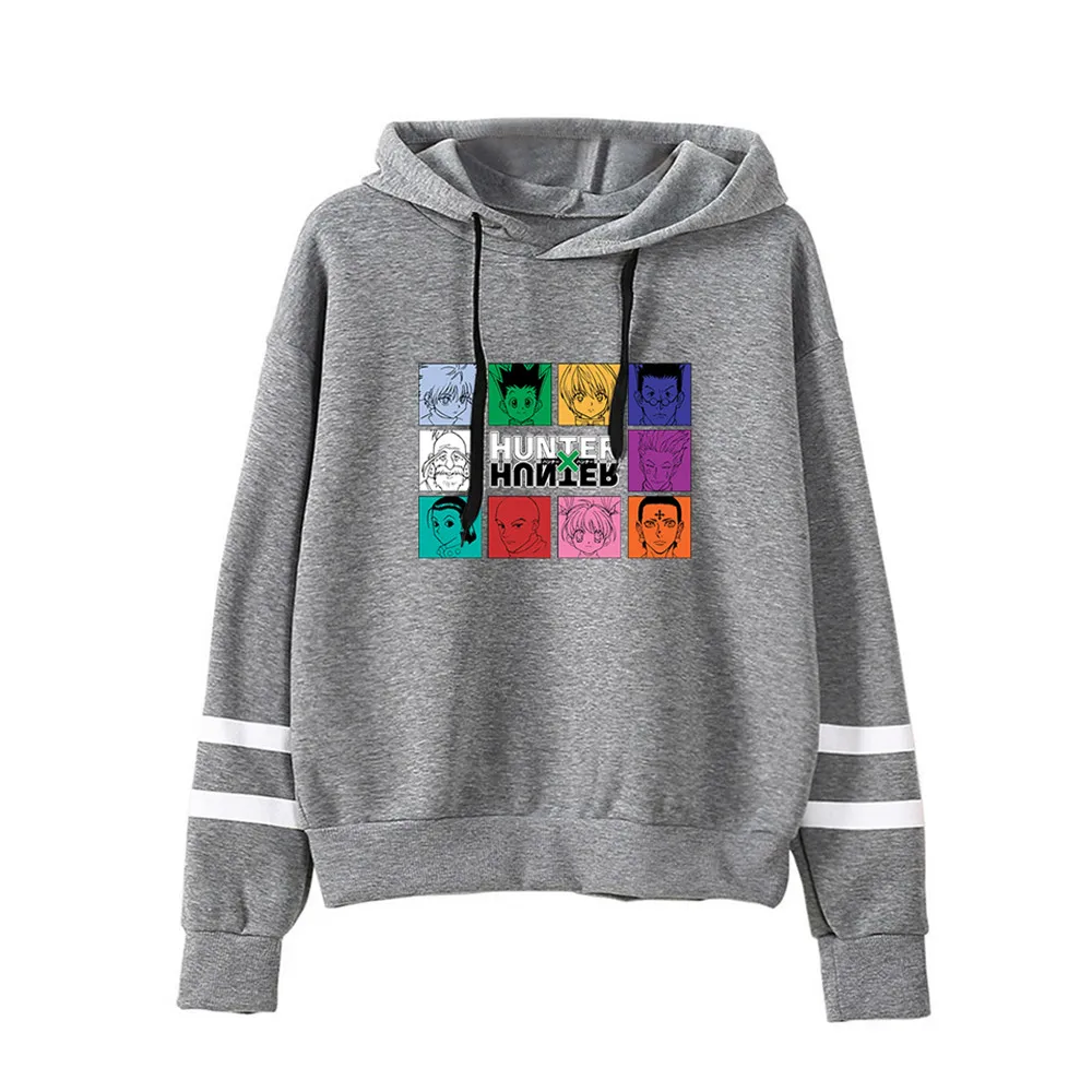 

Hunter X Hunter Sweatshirt Funny Cartoon Japanese Anime Hoodies Men Graphic Cool Oversized Warm Hip Hop Casual Hoody Women
