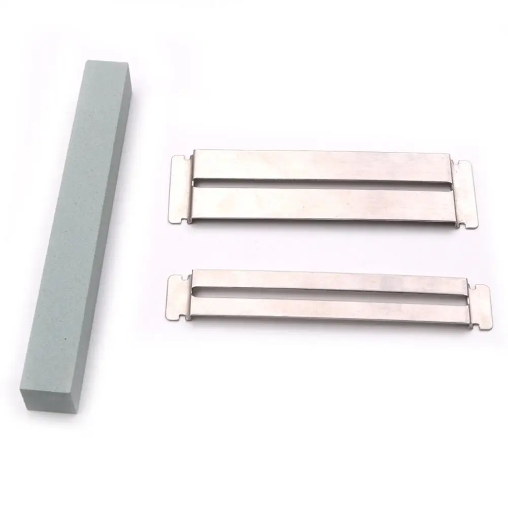 2PCS Guitar Fret Wire Sanding Stone Protector Kit Finger Plate Radian Polishing DIY Luthier Tool(Opp) | Спорт и развлечения