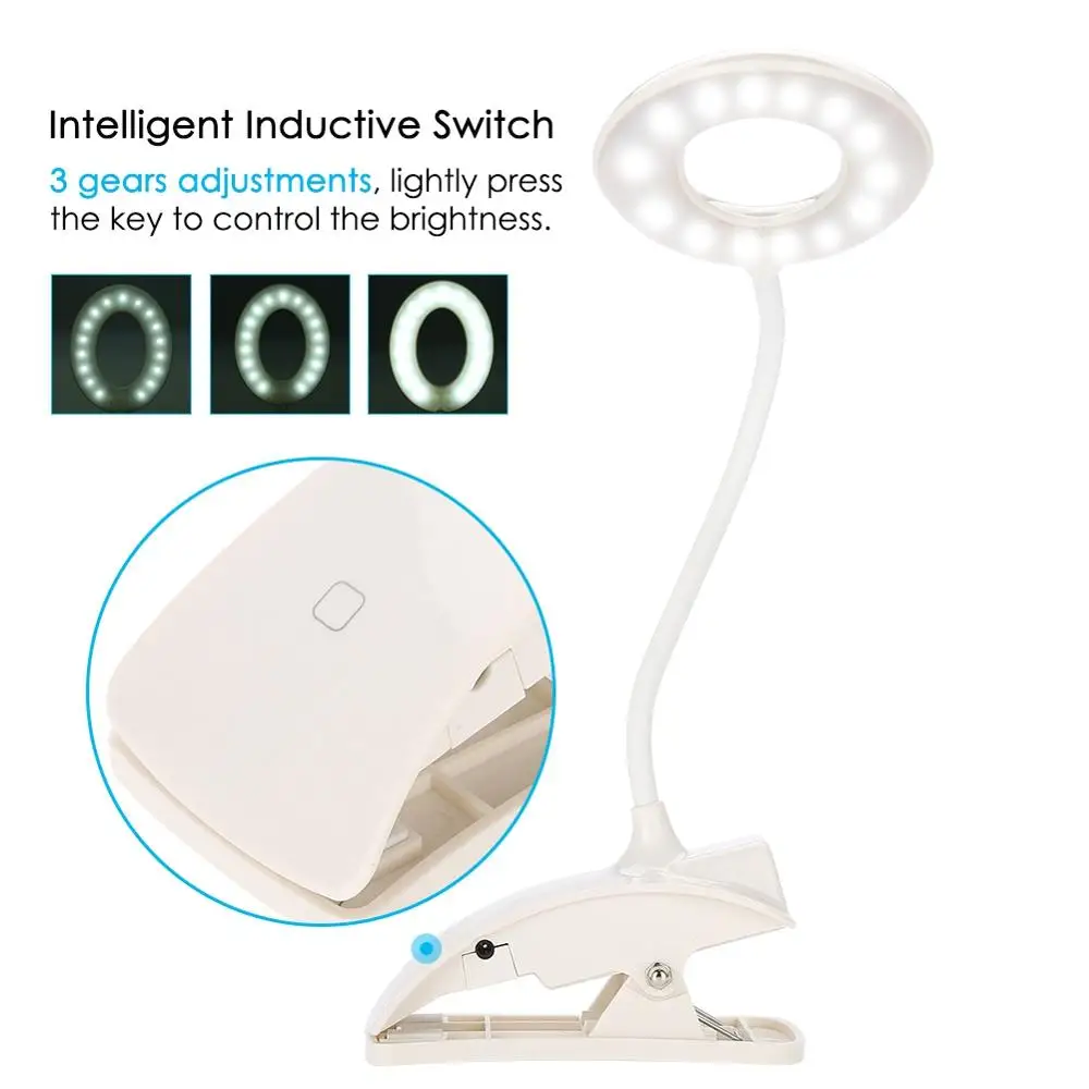 Перезаряжаемая Прививка ресниц тату светодиодный настольная лампа складная