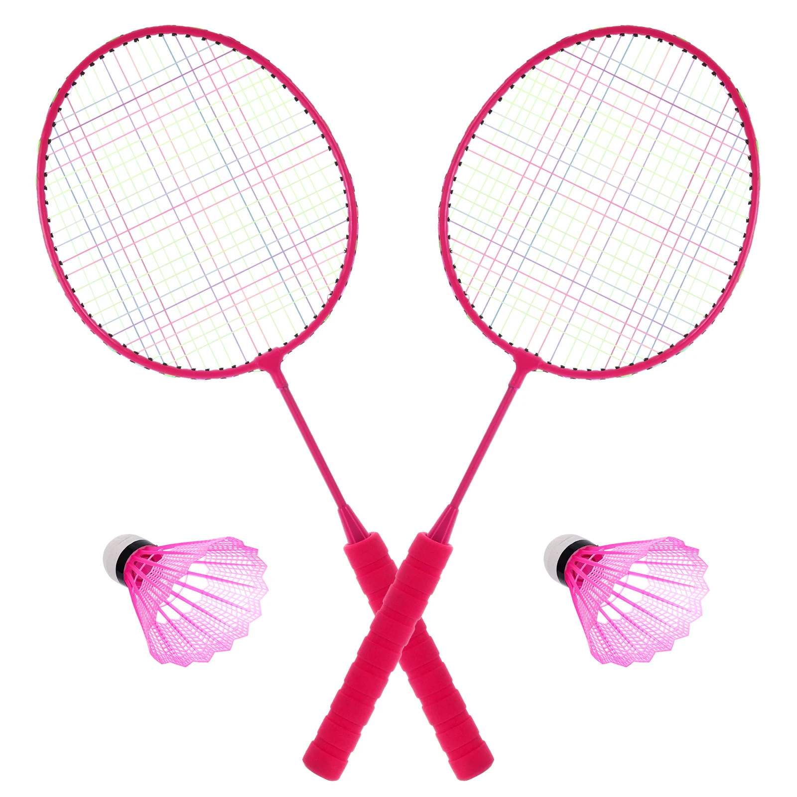 

1 Set Children Badminton Rackets Outdoor Sports for Kids of 3-12 Years Old