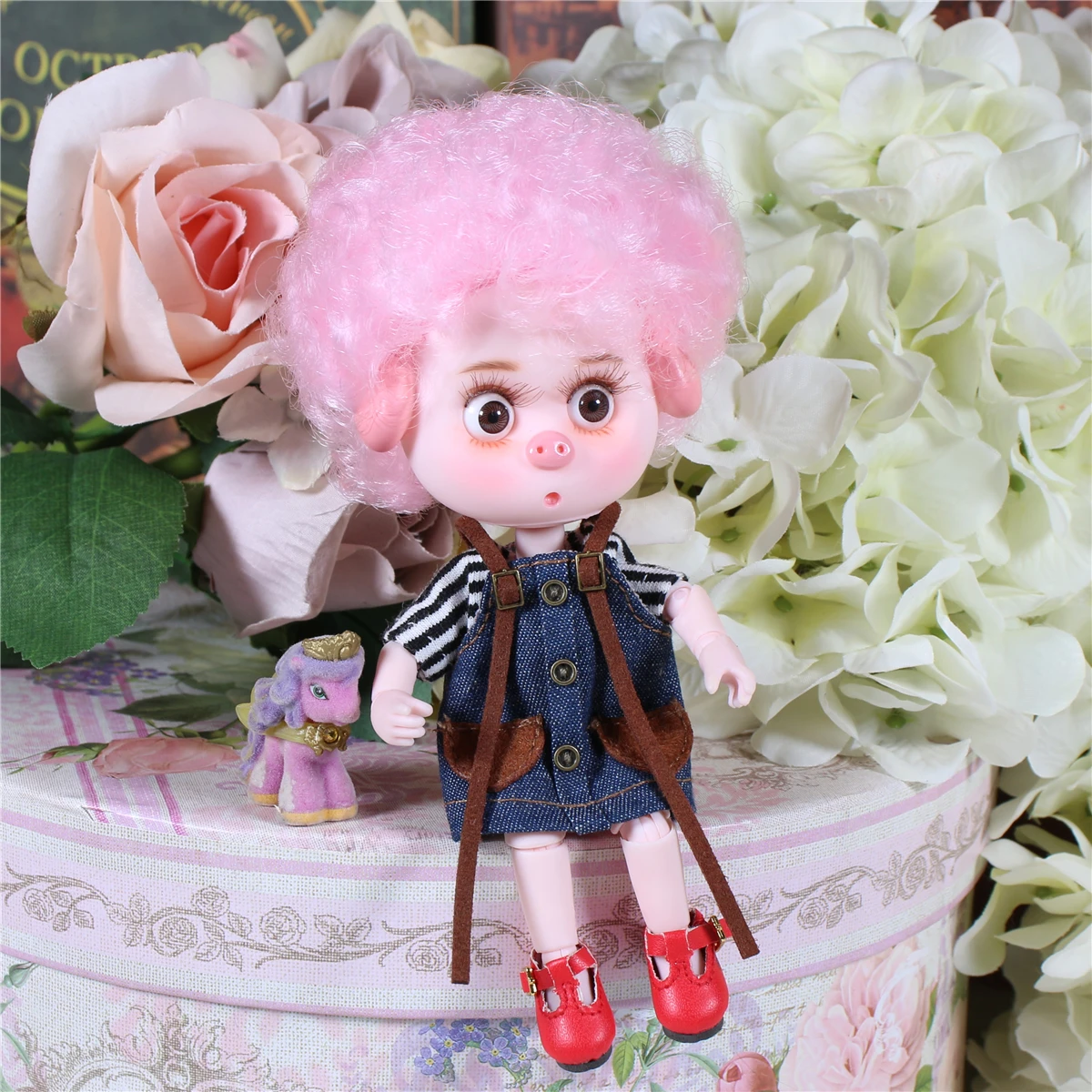 Фея мечты 1/12 BJD DODO игрушки куклы кудрявые волосы одежда обувь 14 см мини кукла