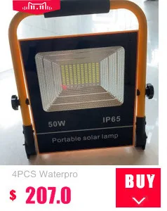 Fanlive 4PCS SMD 50W Flood Lamp High Power AC220V Foco LED Cob Floodlight Exterior Flood Light Outdoor Security Floodlights