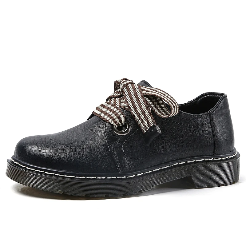 

Новая обувь на платформе со шнуровкой, женская обувь, ботинки мартинсы