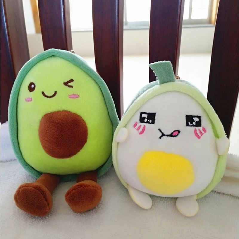 INS модная мягкая игрушка Авокадо Фрукты плюшевая в форме растения Kawaii мультфильм