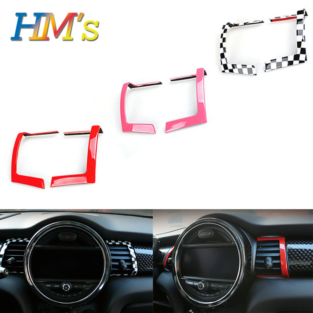 Для MINI Cooper F56 Передняя A/C воздушная розетка оболочка декоративная наклейка крышка