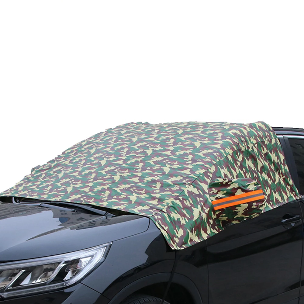 

Car Windshield Cover Outdoor Prevent frost Snow protection dustproof heatproof Winter Thickening fit sedan SUV Hatchback