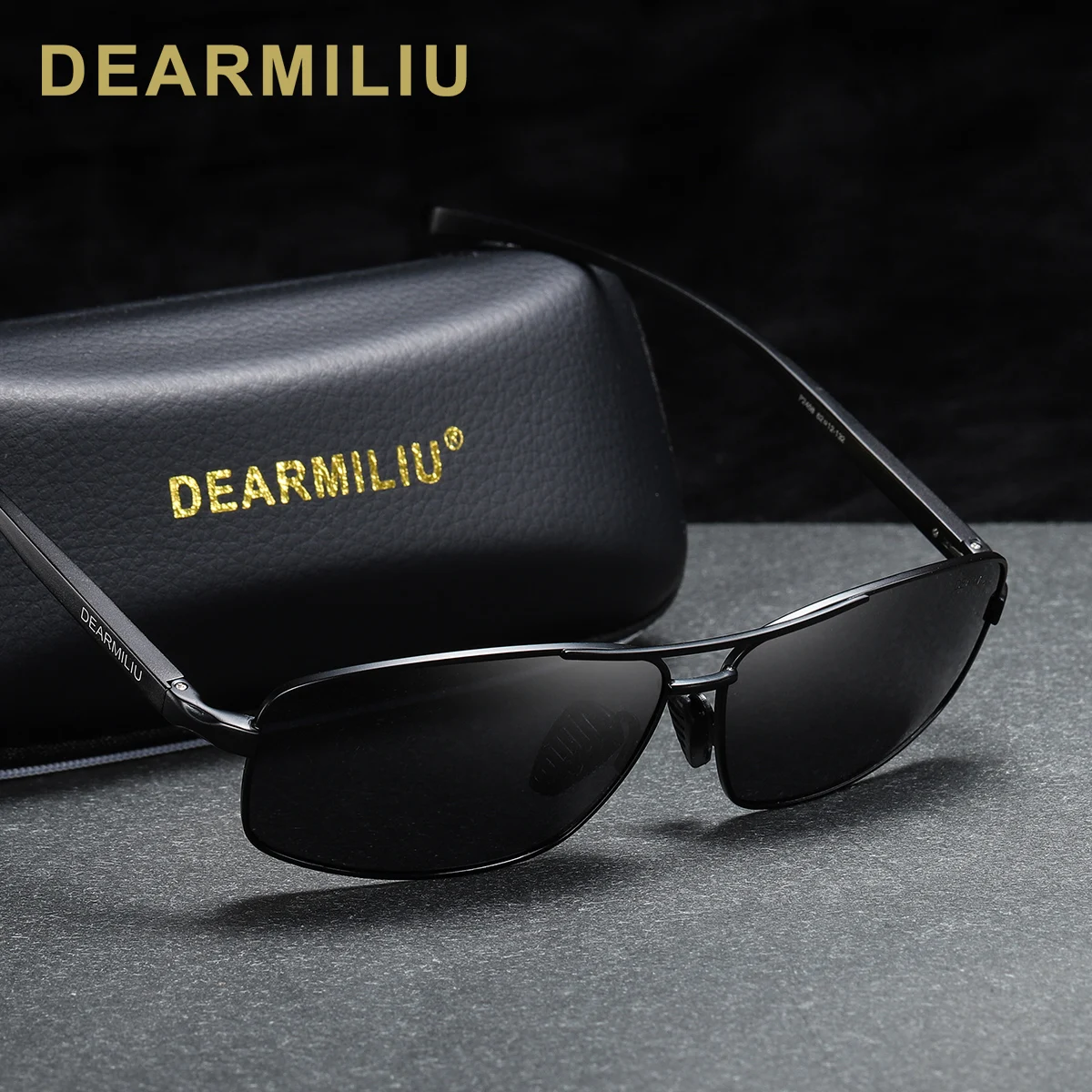 Мужские Винтажные Солнцезащитные очки DEARMILIU брендовые дизайнерские
