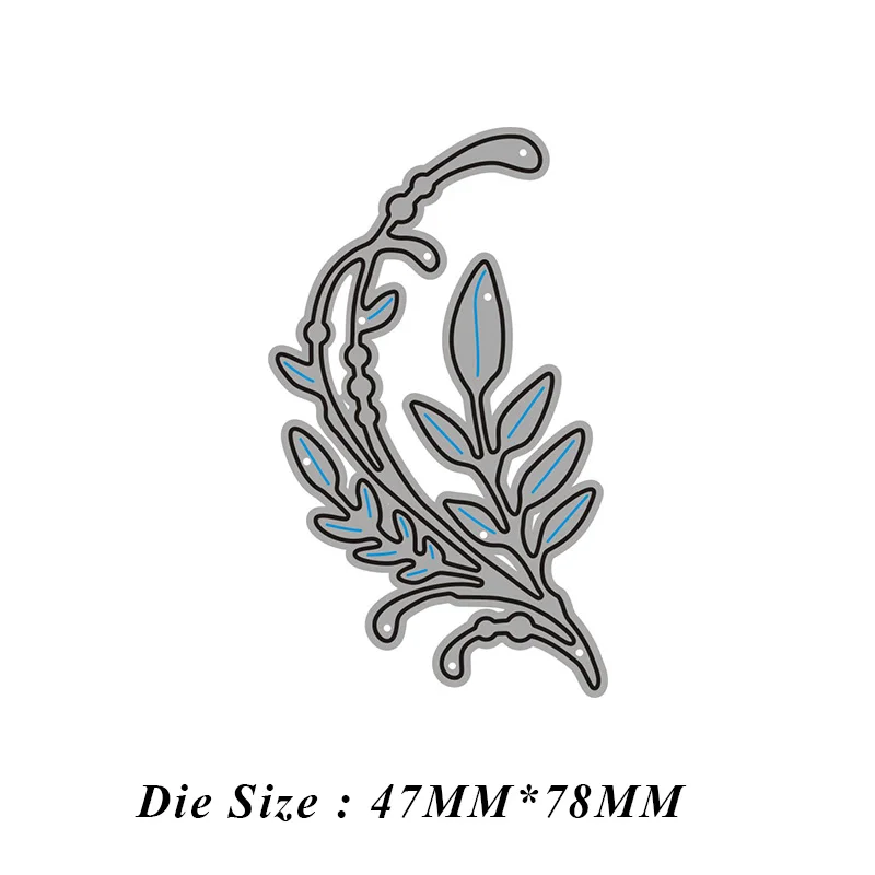 

JMCRAFT 2021New Beautiful Foliage Decoration Metal Cutting Dies DIY Scrapbook Handmade Paper Craft Metal Steel Template Dies