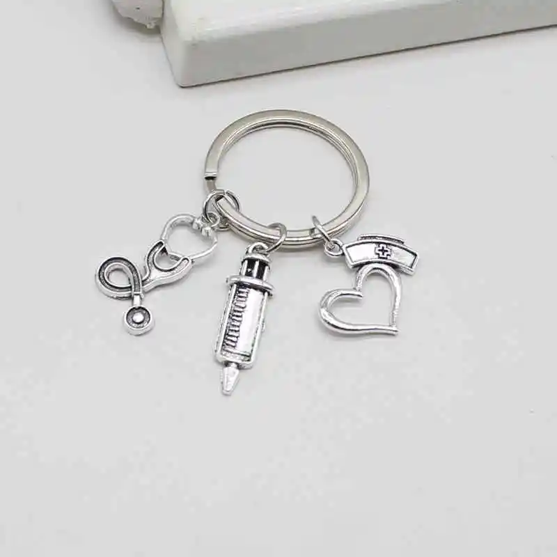 Очаровательная новая медицинская коробка Медсестры Медицинский брелок