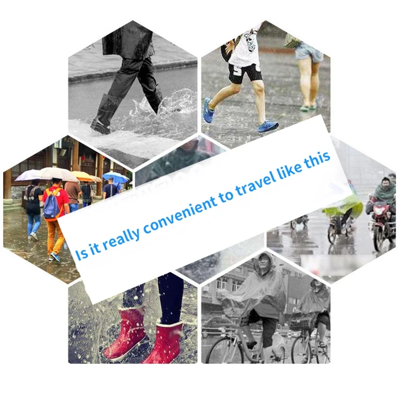 

FGGS-Double-Layer Latex Shoe Cover Thick Rainproof Shoe Cover Waterproof Shoe Cover Disposable Shoe Cover