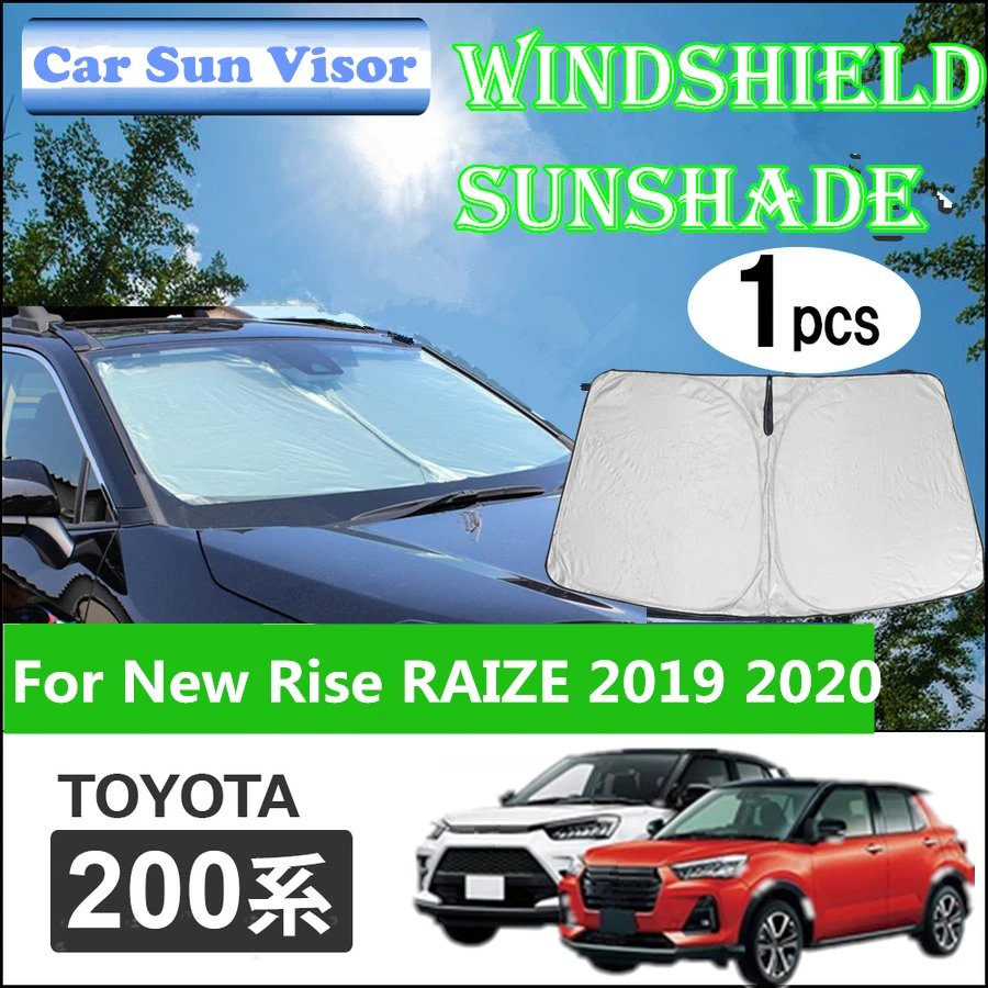 Для Toyota Raize 2019 2020 автомобильный солнцезащитный козырек для лобового стекла